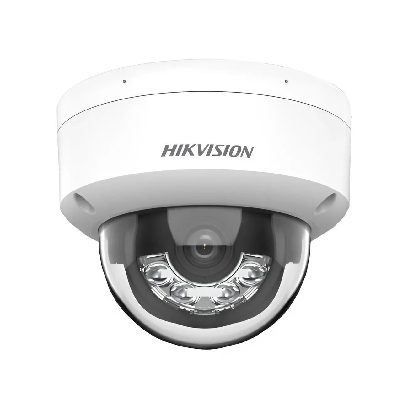 Камера видеонаблюдения с микрофоном Hikvision DS-2CD2183G2-LIS2U 2,8 мм IK10 8 Мп Белый (99-00020393)