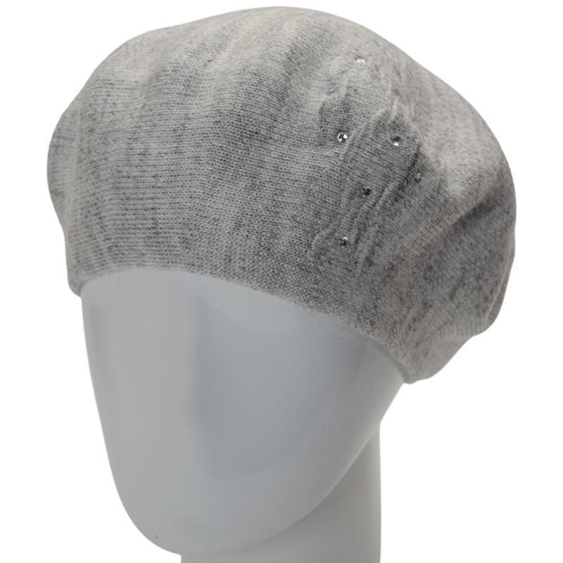 Берет женский Lirus ЛЕРА двойной тонкого вязания с узором one size Светло-серый (282704) - фото 1 Берет женский Lirus ЛЕРА двойной тонкого вязания с узором one size Светло-серый (282704) - фото 1