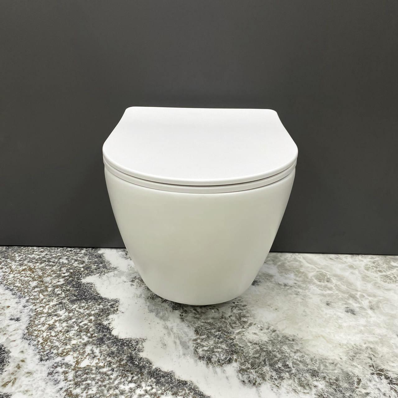 Унітаз підвісний VBI VULCANO White Matt (2810366820)