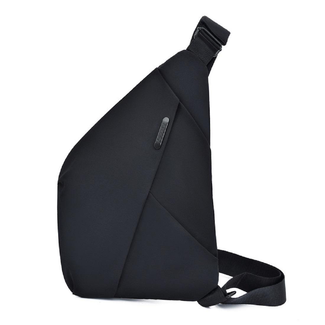 Мужская сумка через плечо Royal Bag ATN02-009A Черный (7469)