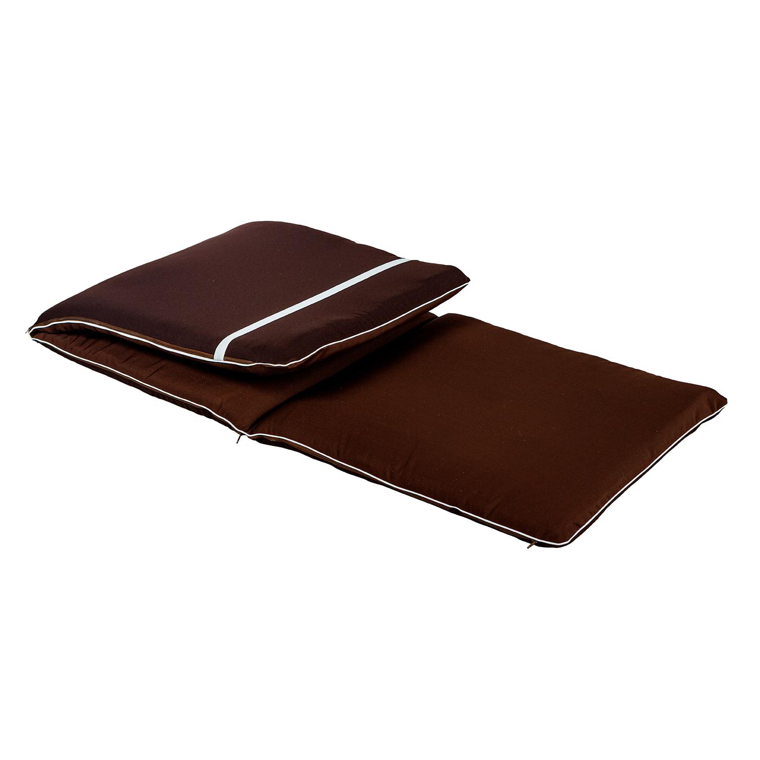 Матрас для шезлонга Ost-Fran TRIO тексилк 189x58x5 см Темно-коричневый 2230 (3898) - фото 2