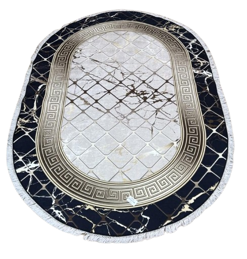 Килим безворсовий Gold Kilim на силіконовій основі з мікровелюру 200x300 см (1006-01)