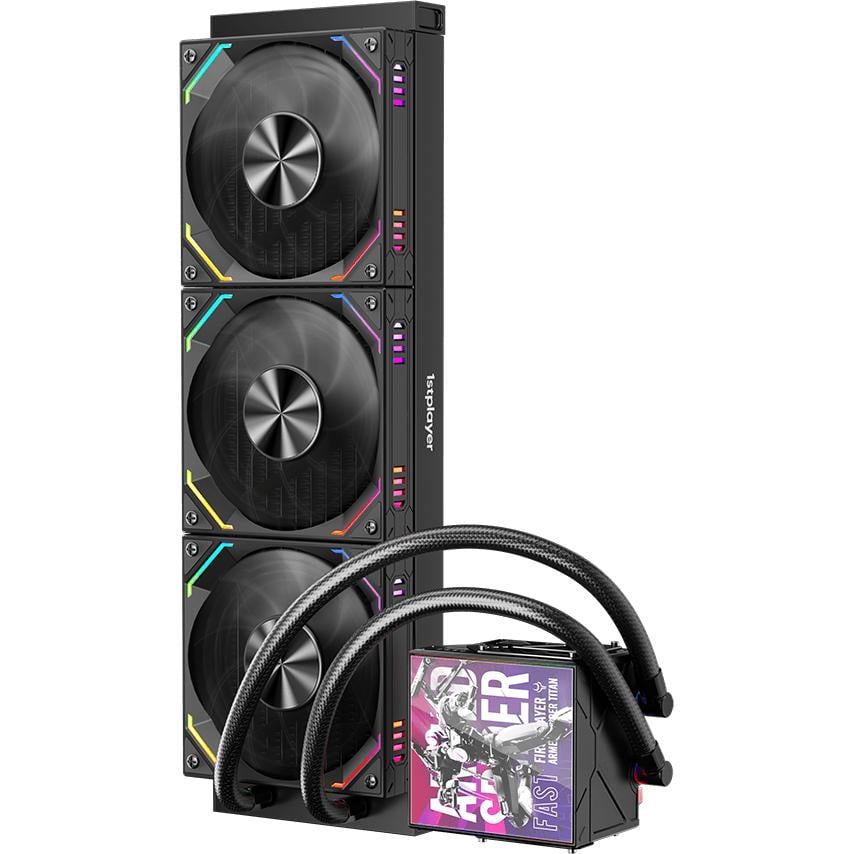 Система водяного охолодження 1stPlayer FT-360 300 Вт 360 мм 2000 об/хв ARGB Black