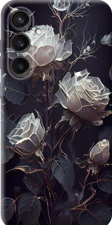 Чехол на Samsung Galaxy S23 FE Розы 2 (5550u-3136-42517)