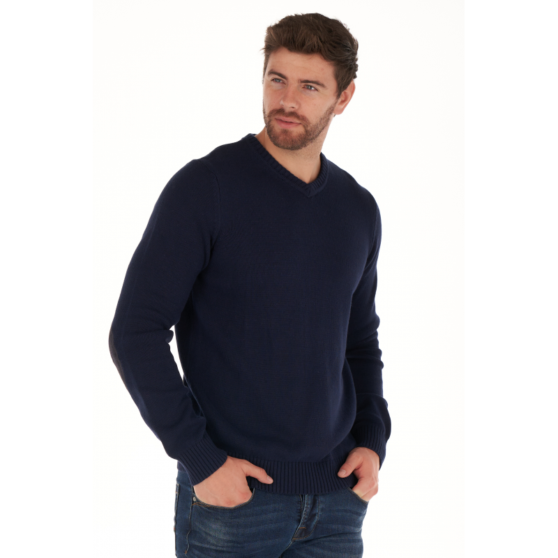 Светр чоловічий Lee cooper 10495523 XL Синій - фото 4 Светр чоловічий Lee cooper 10495523 XL Синій - фото 4