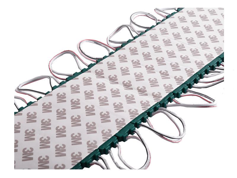 Модуль світлодіодний LEDUA 2835-3smd 12V IP65 1,5 Вт з лінзою Зелений (1607) - фото 3