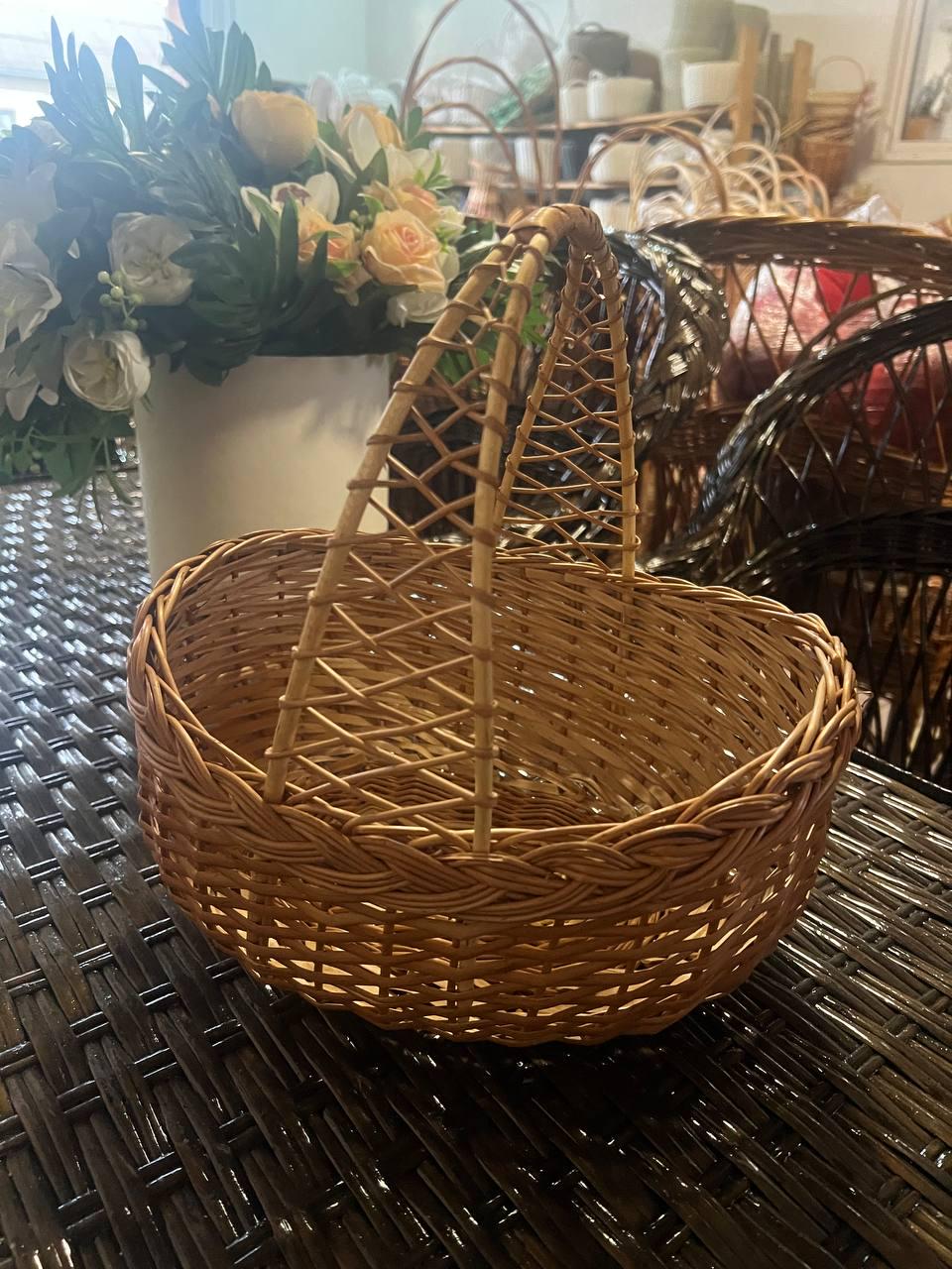 Корзина овальная подарочная Сімейний Затишок Коричневый - фото 3