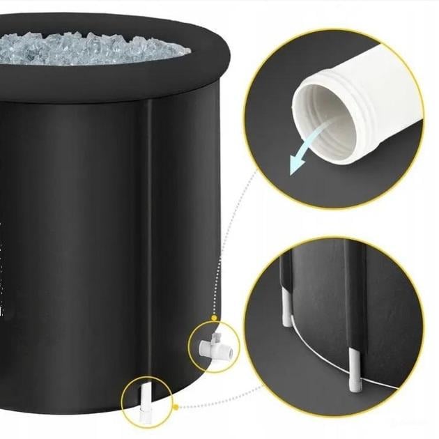 Бассейн каркасный для ледяной ванны 75х75 см 320 л (id_1164) - фото 12 Бассейн каркасный для ледяной ванны 75х75 см 320 л (id_1164) - фото 12