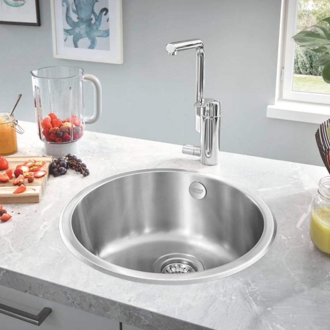 Мойка кухонная Grohe K-series K200 Нержавеющая сталь (31720SD0) - фото 3