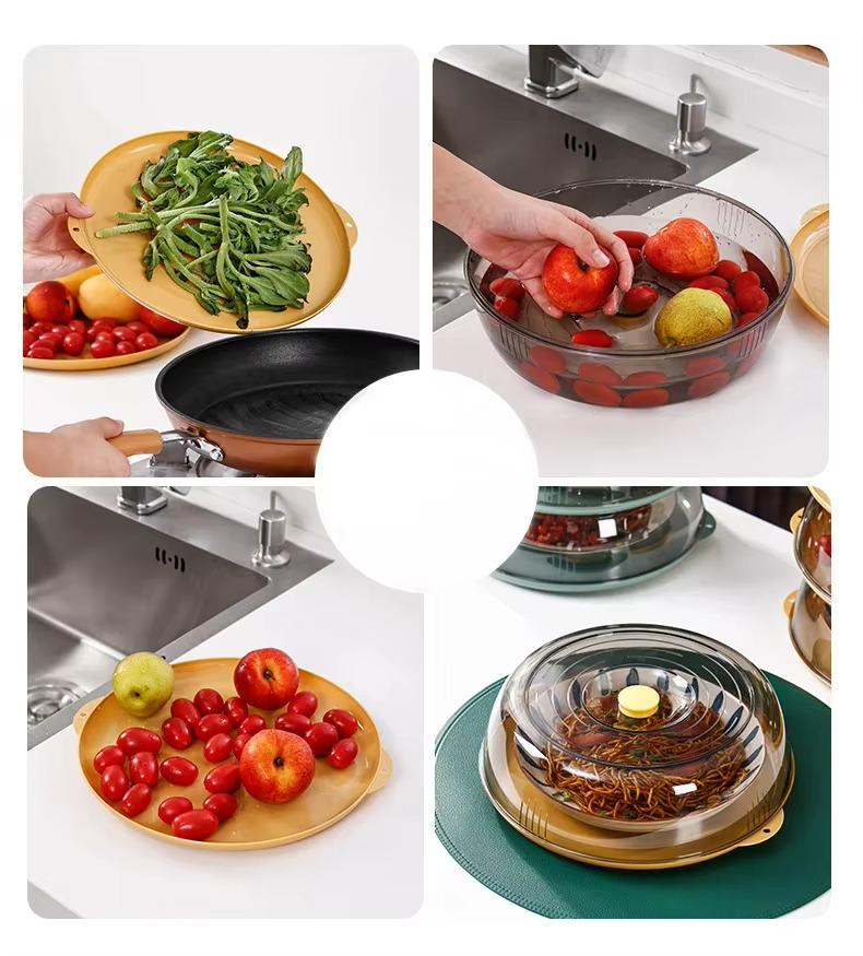 Піднос із кришкою 28х9 см Жовтий - фото 4 Піднос із кришкою 28х9 см Жовтий - фото 4