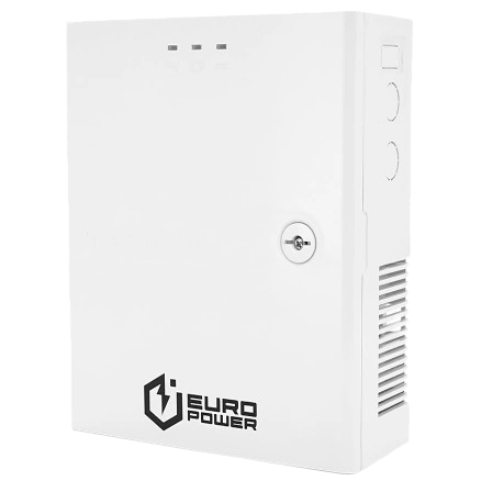 Блок бесперебойного питания EuroPower EP-UPS-1203HC/P 14,4V 2А с поддержкой аккумулятора до 9 Ah Белый (34063700)