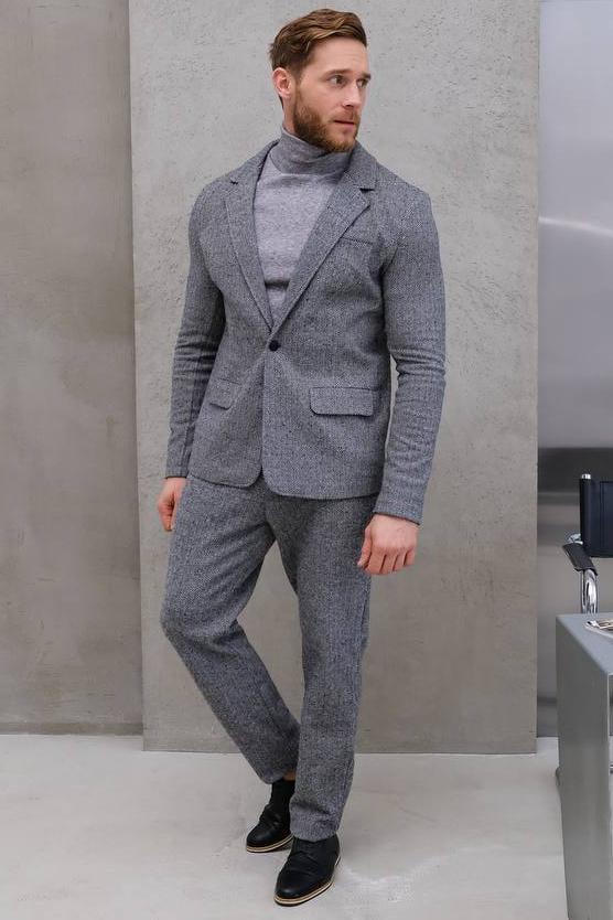 Костюм мужской р. 40-42 Серый (179010)