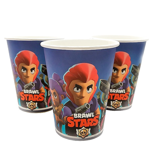Стаканчики Brawl Stars картонные 10 шт. (29011360) Стаканчики Brawl Stars картонные 10 шт. (29011360)