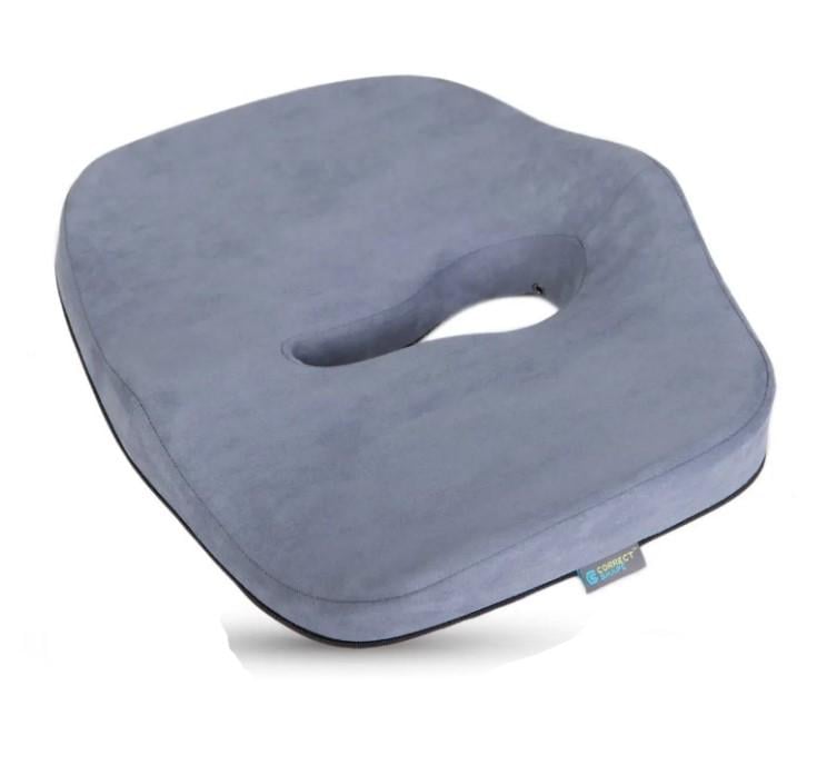 Подушка ортопедическая для сидения Correct Shape Max Comfort 50х50 см Серый (73374) Подушка ортопедическая для сидения Correct Shape Max Comfort 50х50 см Серый (73374)