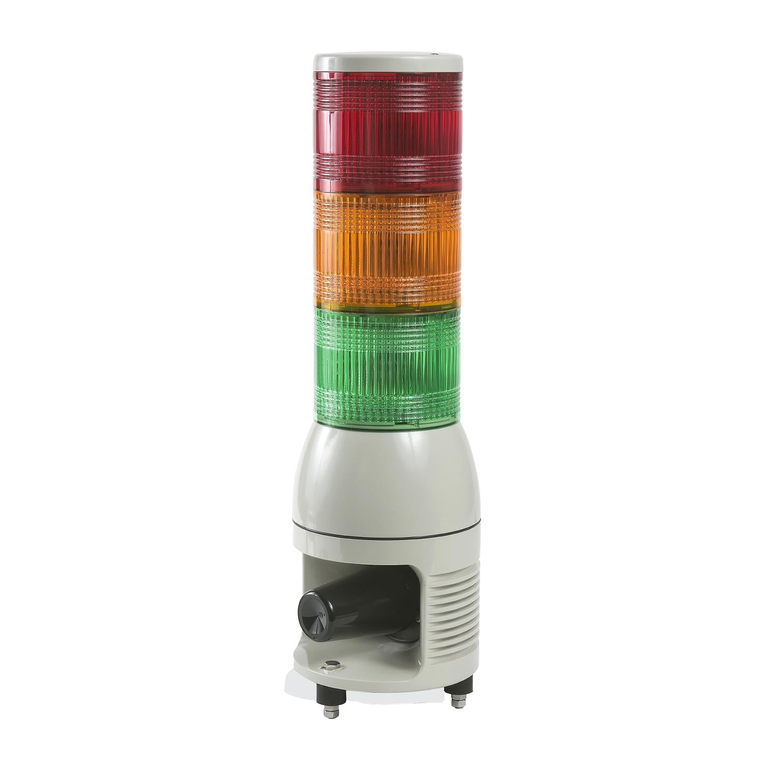 Колонна световая Schneider Electric Harmony XVC1 ⌀100 мм 100-240V AC LED с зуммером 102 дБ Красный/Оранжевый/Зеленый (XVC1M3HK)