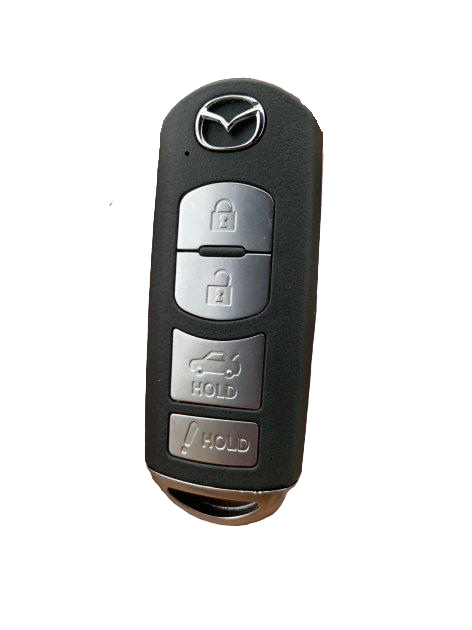 Корпус смарт-ключа для Mazda 4 кнопки с лезвием