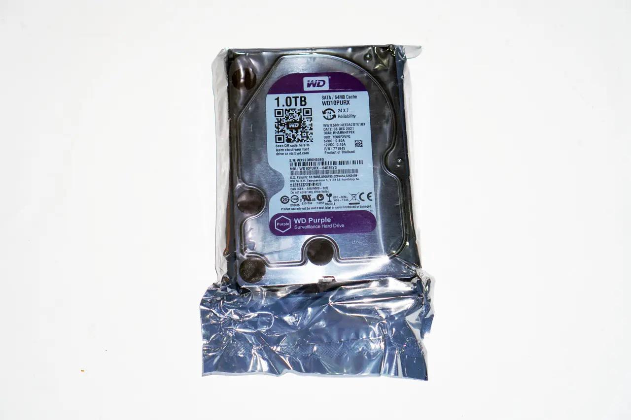 Жорсткий диск Western Digital Purple 1 TB 64 MB 5400 rpm WD10PURX 3.5 SATA III (2079276479) - фото 5