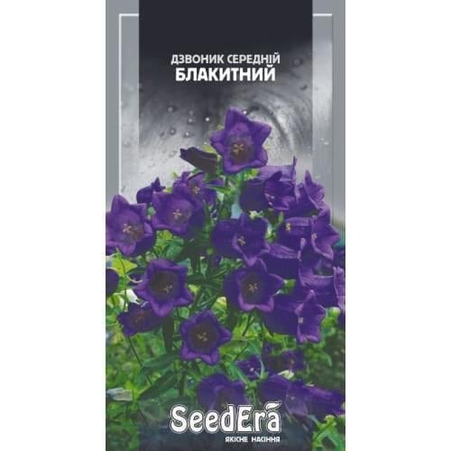 Семена цветов Колокольчик Средний Голубой Семейный Сад 0,2 г (CS-1014)