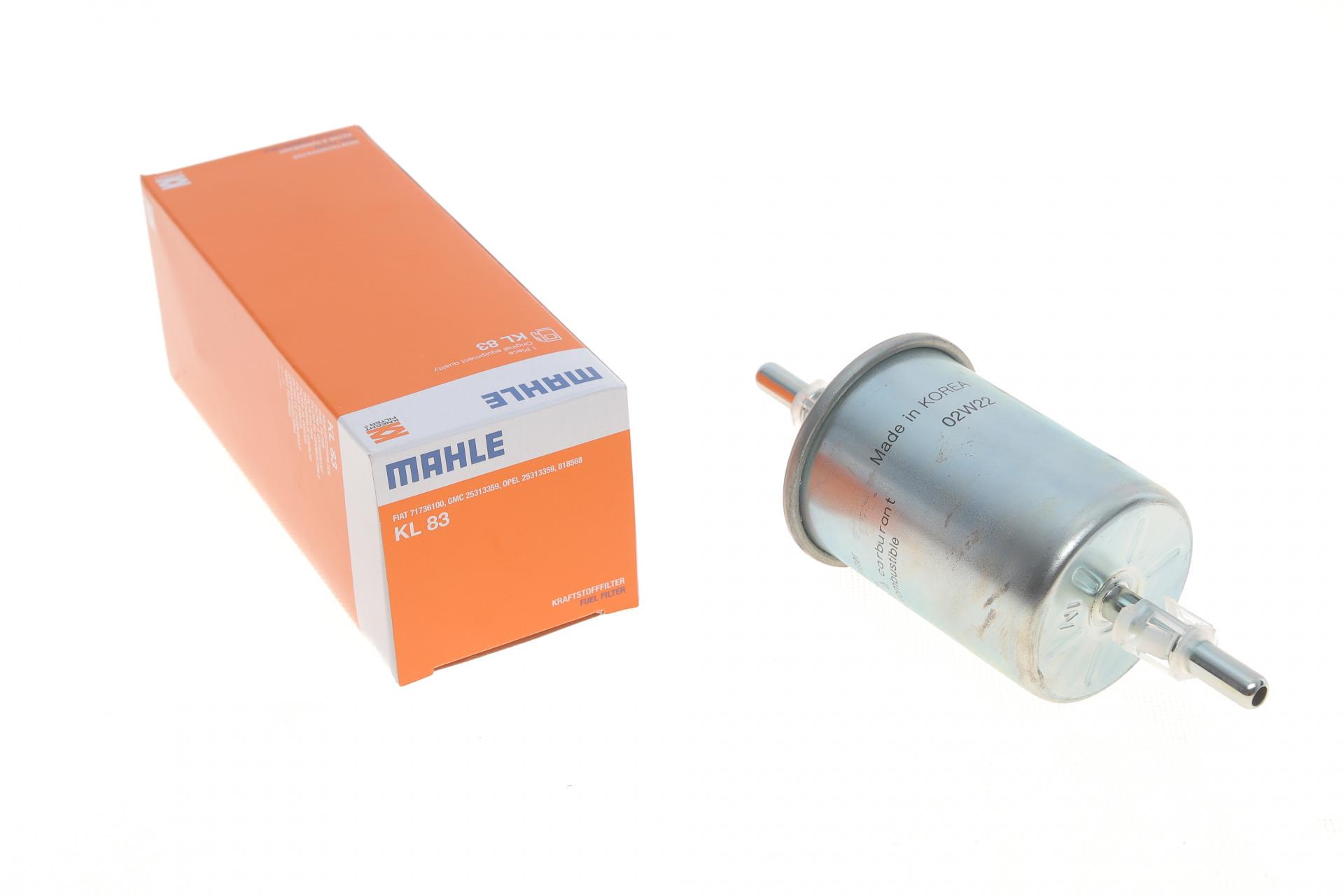 Фильтр топливный KNECHT для Opel Astra G 1,2-2,2i/Omega B 2,0-3,2i/Chevrolet Niva 1,7 02-/Lada 110/Kalina 1,6 (KL 83)