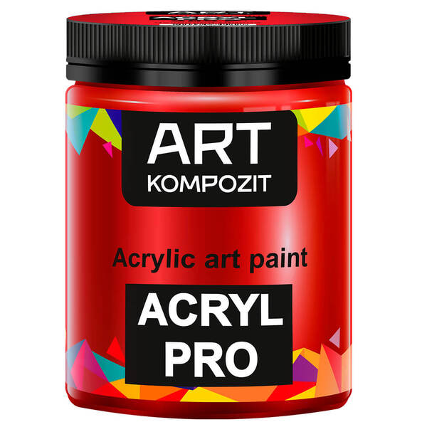 Акриловая краска ART Kompozit 259 430 мл Красный крепкий (KT259) - фото 1