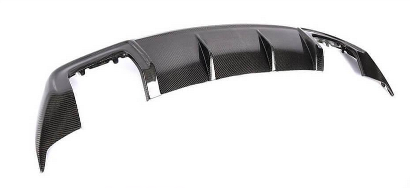 Диффузор заднего бампера DDCarbon для Base SD 2017-2020 DDCarbon для Audi A3 2012-2020 гг. натуральный карбон (132744)