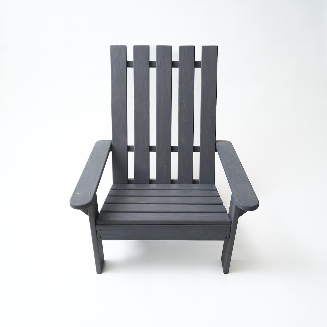 Кресло дачное деревянное складное из сосны Графит (2617580248)