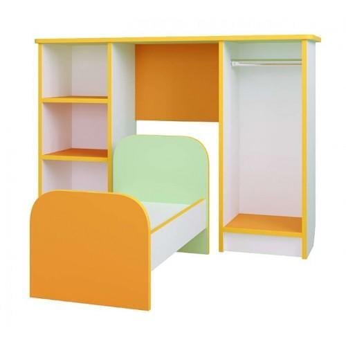 Игровая мебель для детского сада Спальня Orange/Green Water