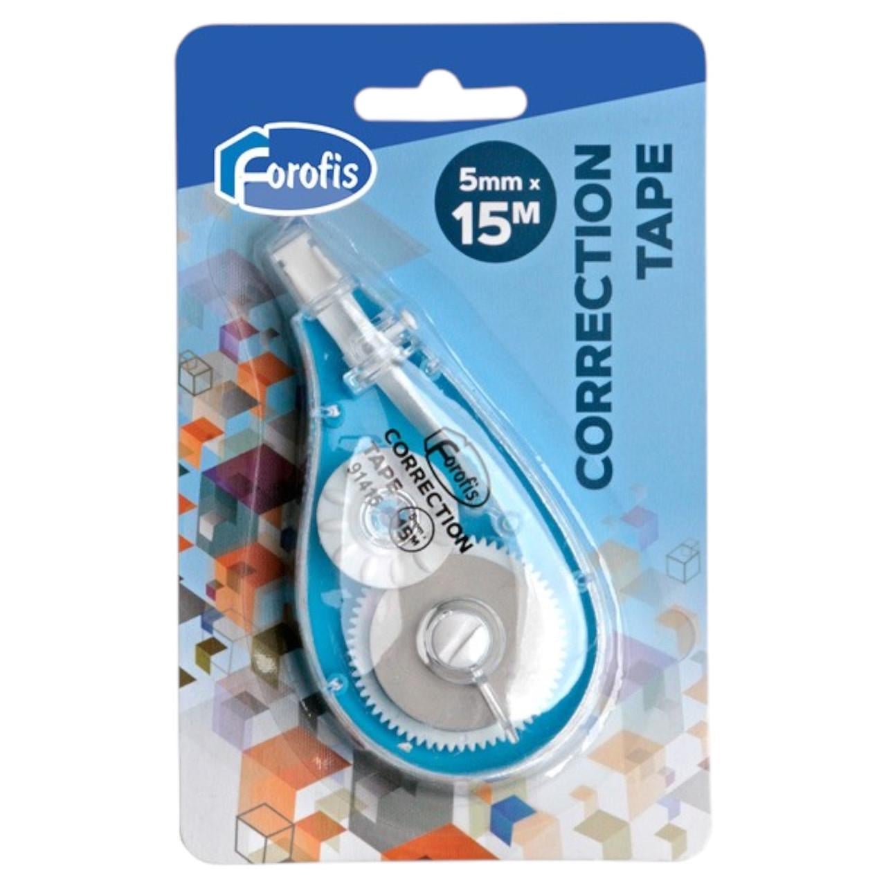 Коректор стрічковий ForOfis 91415 5 мм х 15 м Синій (2758866603)