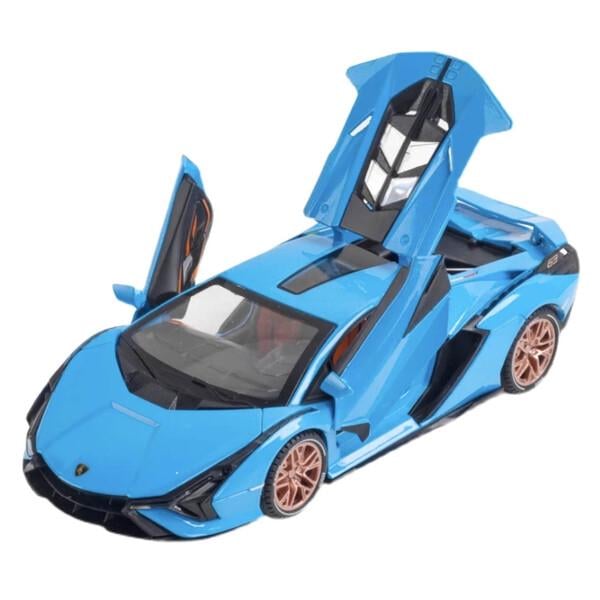 Колекційна машинка-моделька Lamborghini Sian 1:24 Синій (59253)