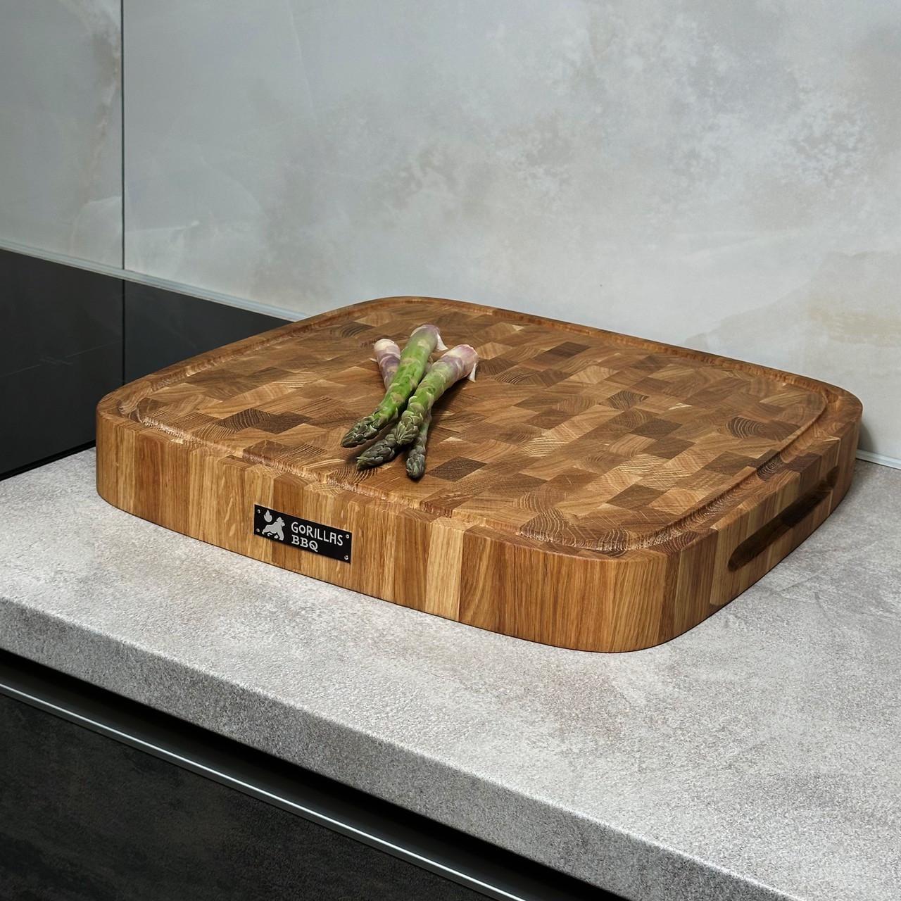 Дошка кухонна обробна торцева DS4 Дуб 45х45х6 см (27722325) - фото 2