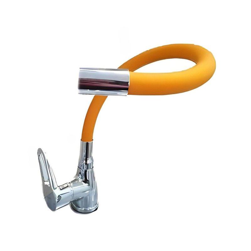 Смеситель для кухни Zegor SOP4-F045 X гибкий гусак (113396)