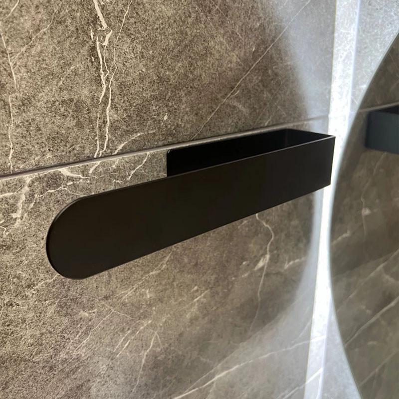 Полотенцедержатель Navin 230 мм Черный матовый (1054) - фото 4