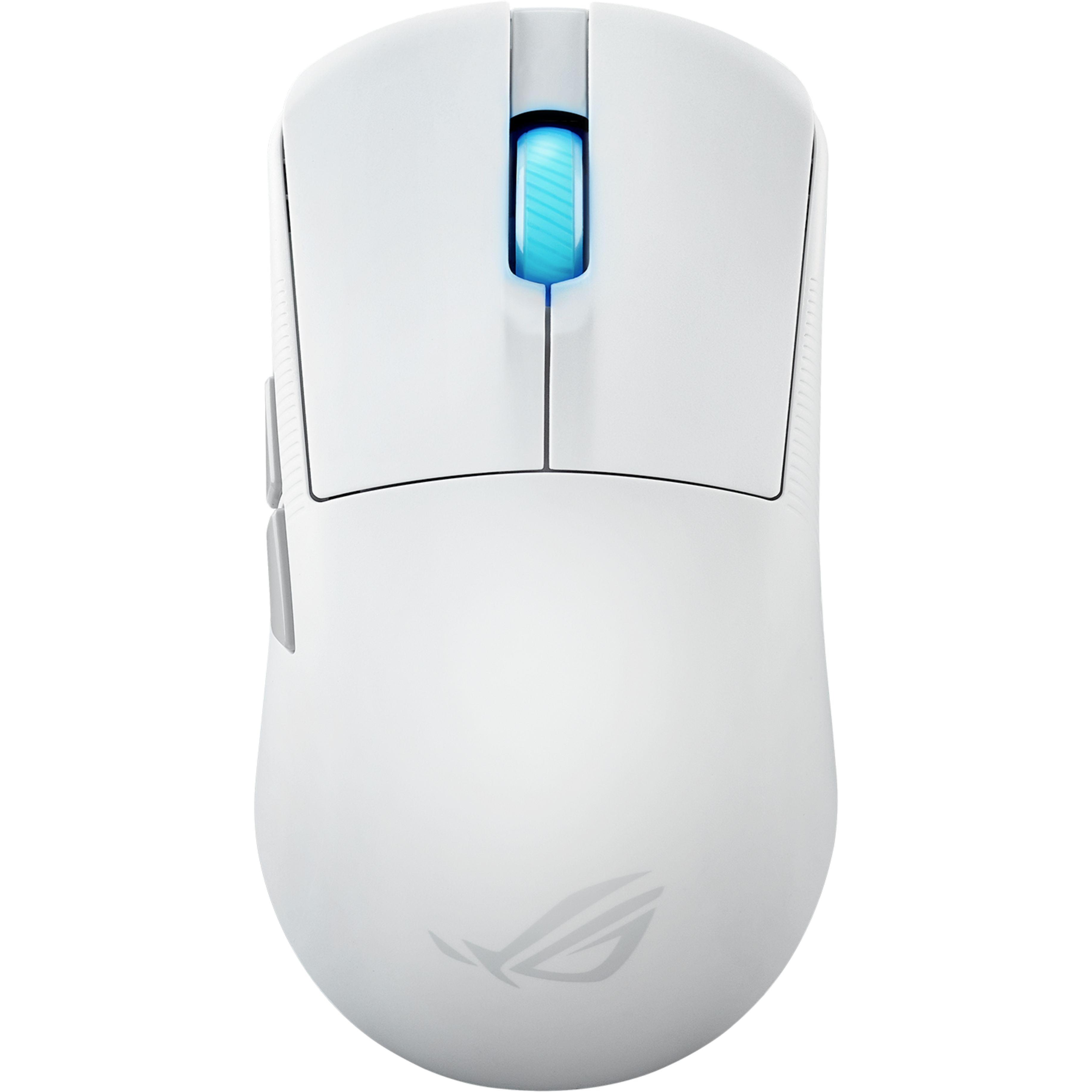 Комп'ютерна мишка бездротова Asus ROG Harpe Ace Aim Mini White (90MP03Z0-BMUA10)