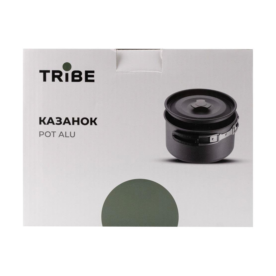 Котелок со складными ручкамиTribe Pot Alu алюминиевый 3 л (T-FH-0015-grey) - фото 4 Котелок со складными ручкамиTribe Pot Alu алюминиевый 3 л (T-FH-0015-grey) - фото 4