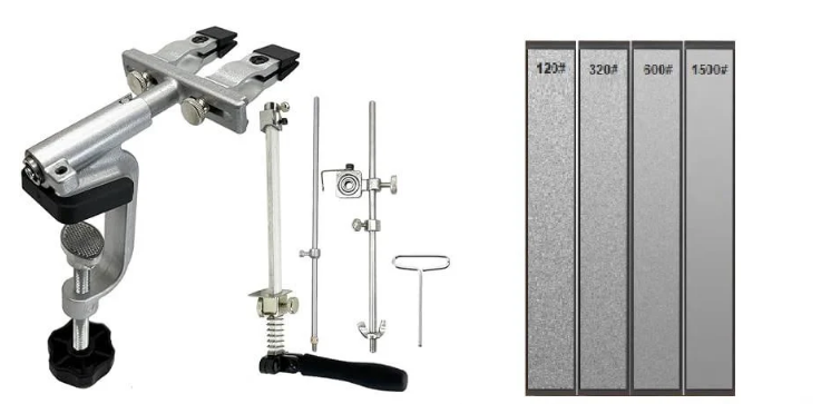 Точильный станок для заточки ножей Ruixin Pro RX-009 с алмазными брусками (R-010)