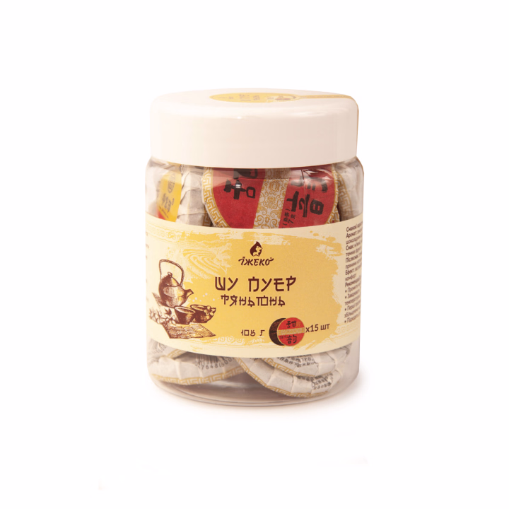 Чай Шу Пуер Тяньюнь в міні-точках 15 шт. (4820223986242)