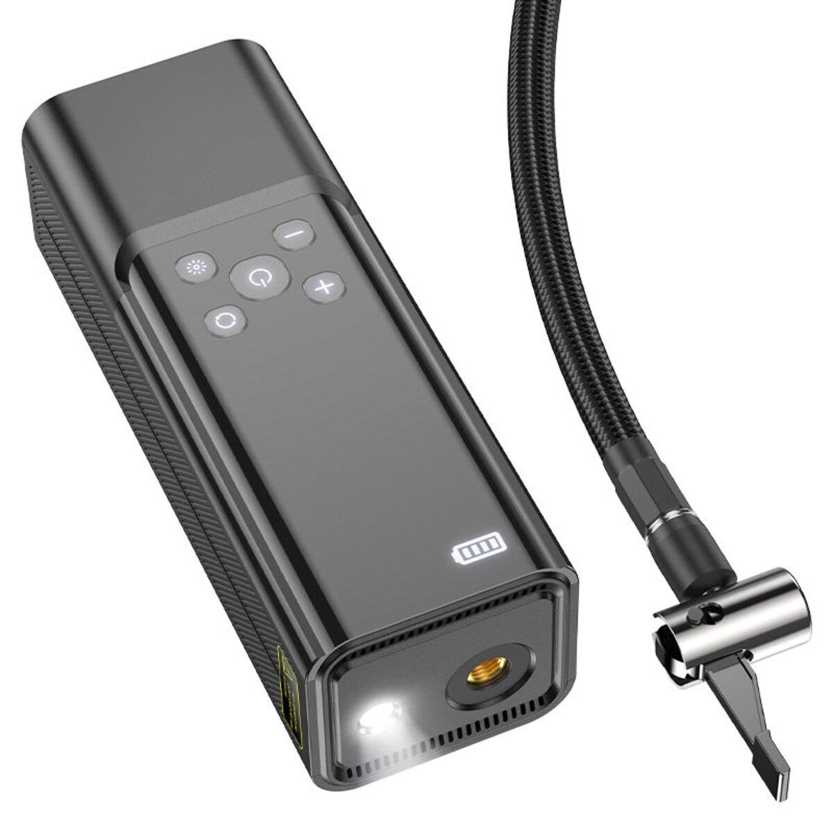 Насос автомобильный Hoco ZP7 Maddy portable smart air pump (6942007614511) - фото 6 Насос автомобильный Hoco ZP7 Maddy portable smart air pump (6942007614511) - фото 6