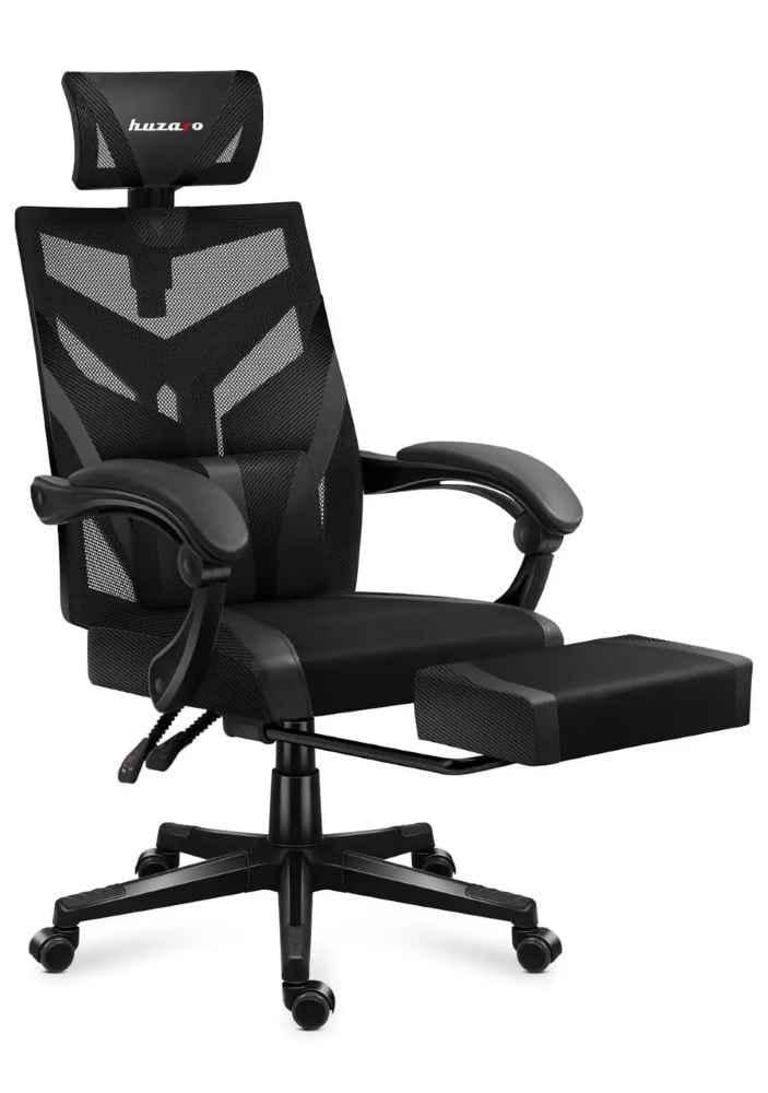 Офисное кресло Huzaro Combat 5.0 ткань Black (Combat 5.0 Black_melvNM)