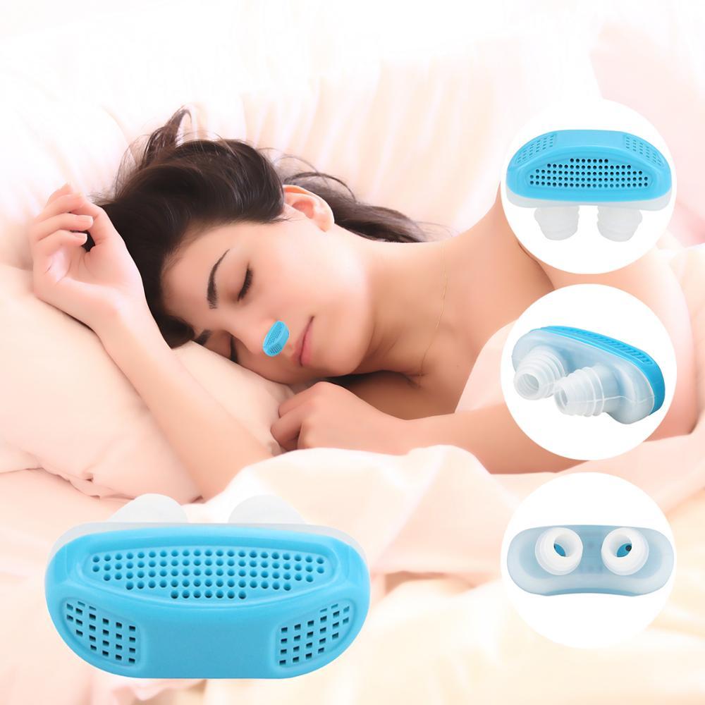 Антихропіння та очищувач повітря 2в1 Xo Snorest Anti Snoring Синій (51626) - фото 2