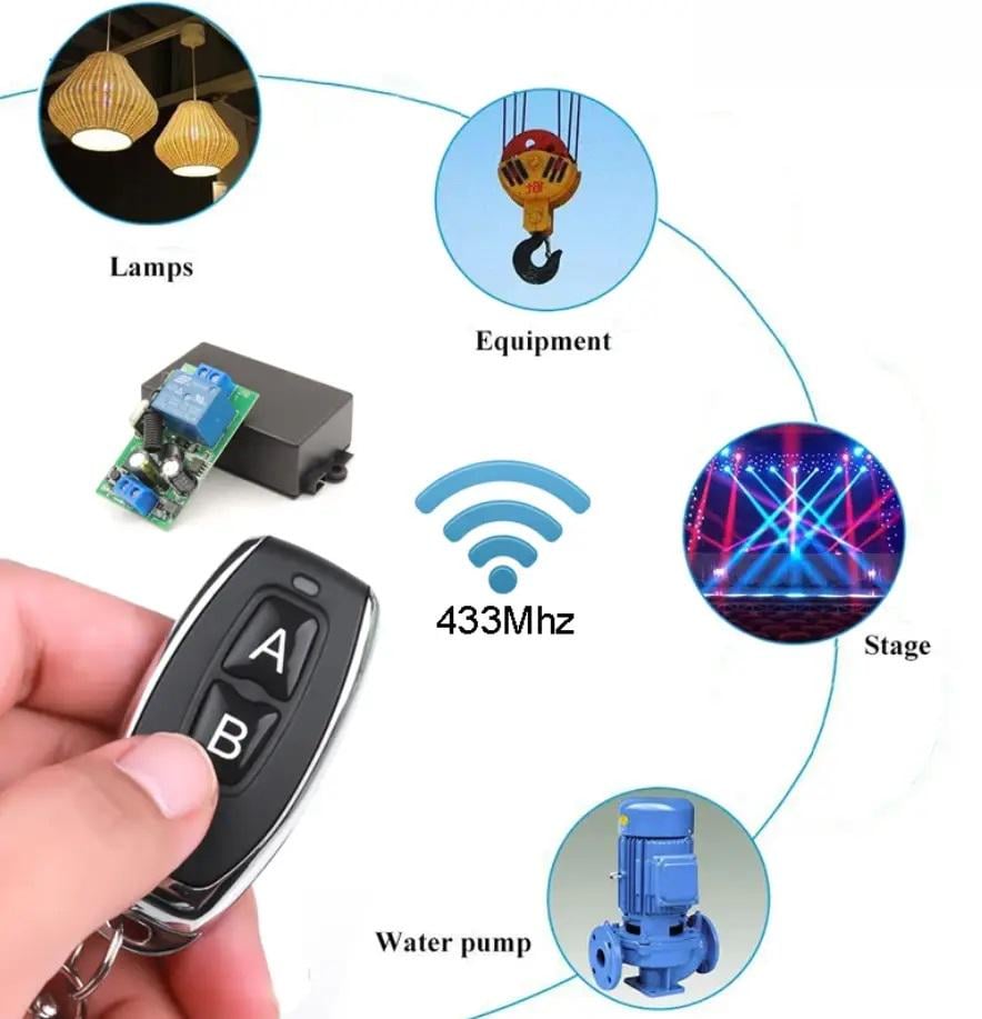 Реле 1-канальное беспроводное 220В 433МГц Arduino 9442 (22931722) - фото 6 Реле 1-канальное беспроводное 220В 433МГц Arduino 9442 (22931722) - фото 6