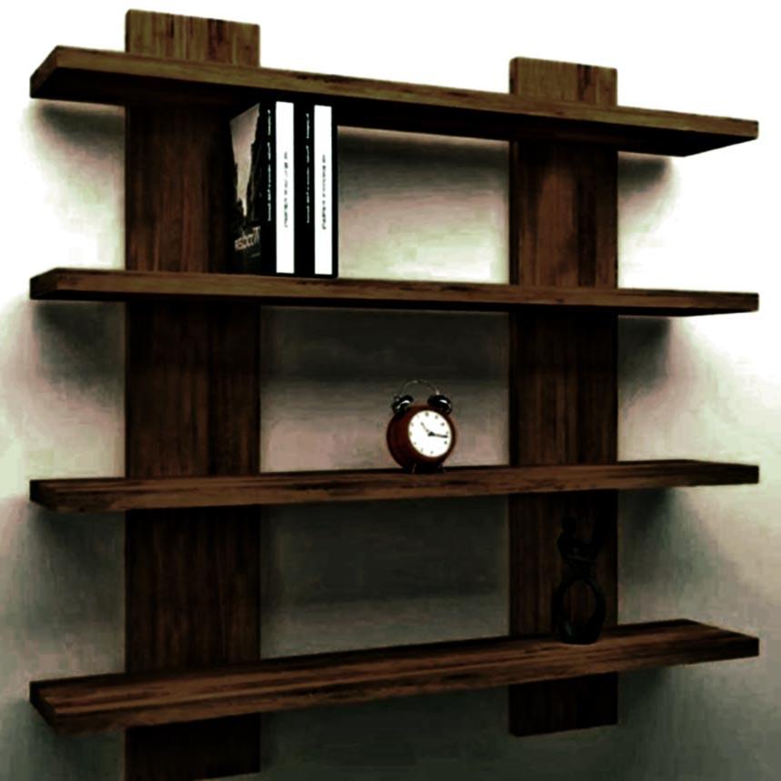 Полка для ванной из дерева Гифорн Капучино (ВНП/011409)