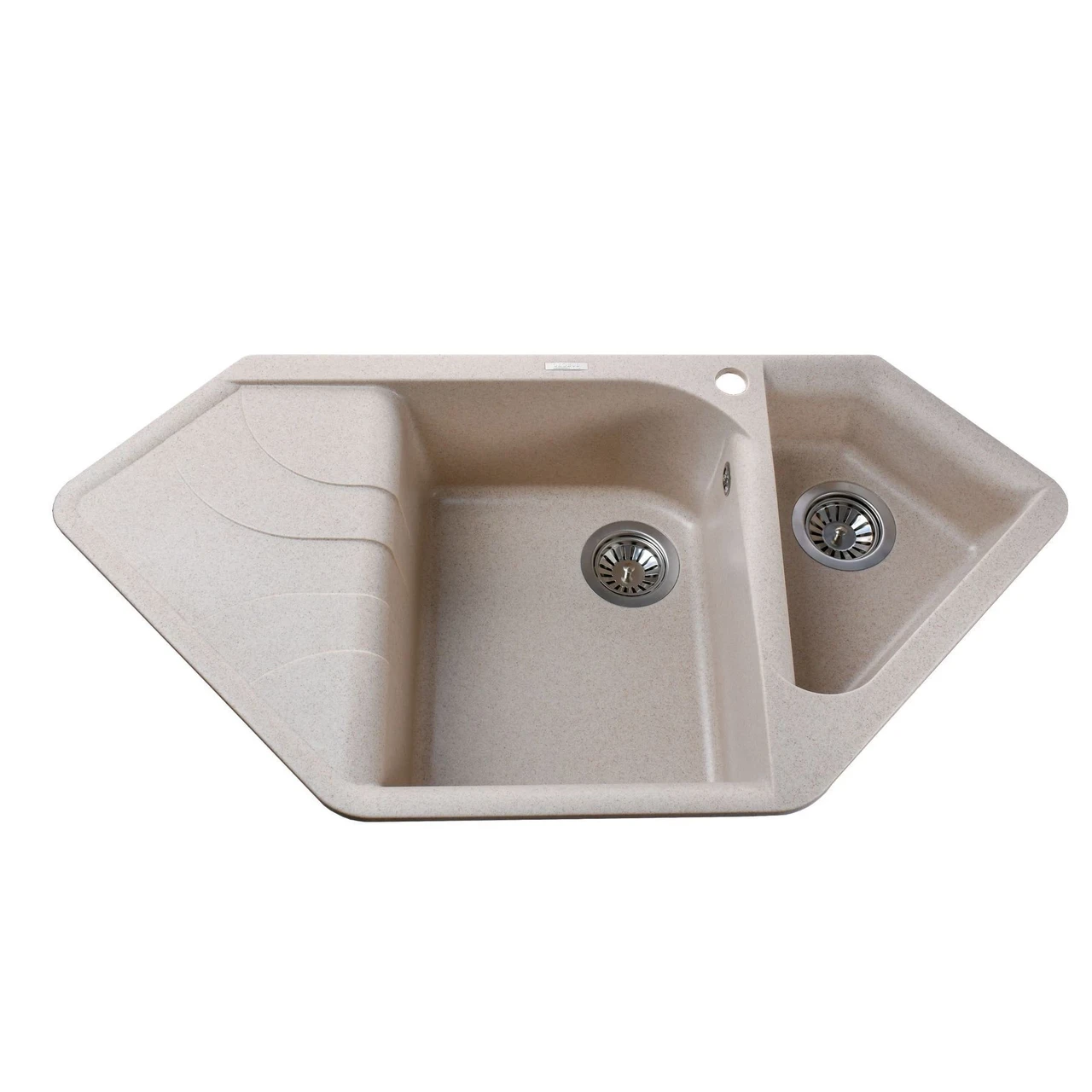 Мойка гранитная Globus Lux GARDA А0004 1000х500 мм Песчаный (04000001) - фото 1 Мойка гранитная Globus Lux GARDA А0004 1000х500 мм Песчаный (04000001) - фото 1
