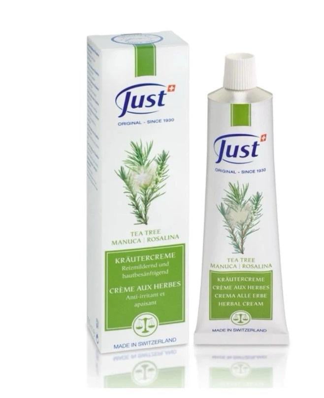 Фито-крем JUST антисептический против прыщей и воспаления с чайным деревом/Tea Tree/Rosalina 2х30 мл