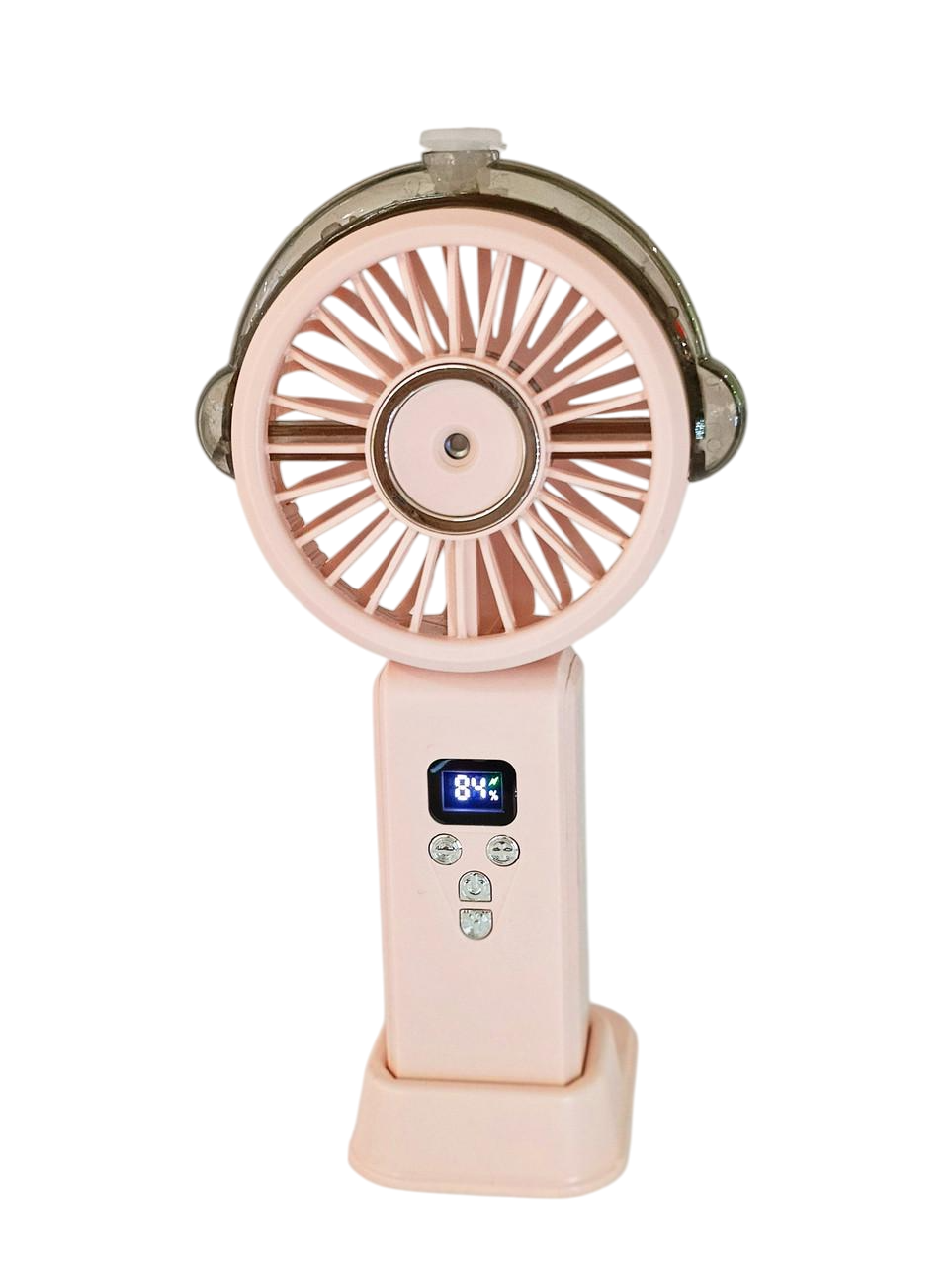 Вентилятор на аккумуляторе с распылением воды 20 см