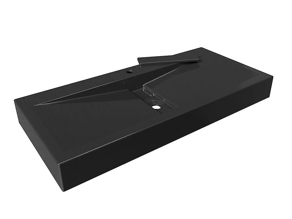 Умивальник накладний Status Mirage 100 Black (684) - фото 5