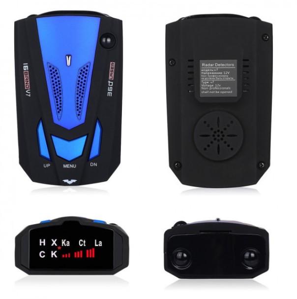 Антирадар GRB Radar Detector V7 360 градусів Чорний (42495-Антирадар I6_213) - фото 3