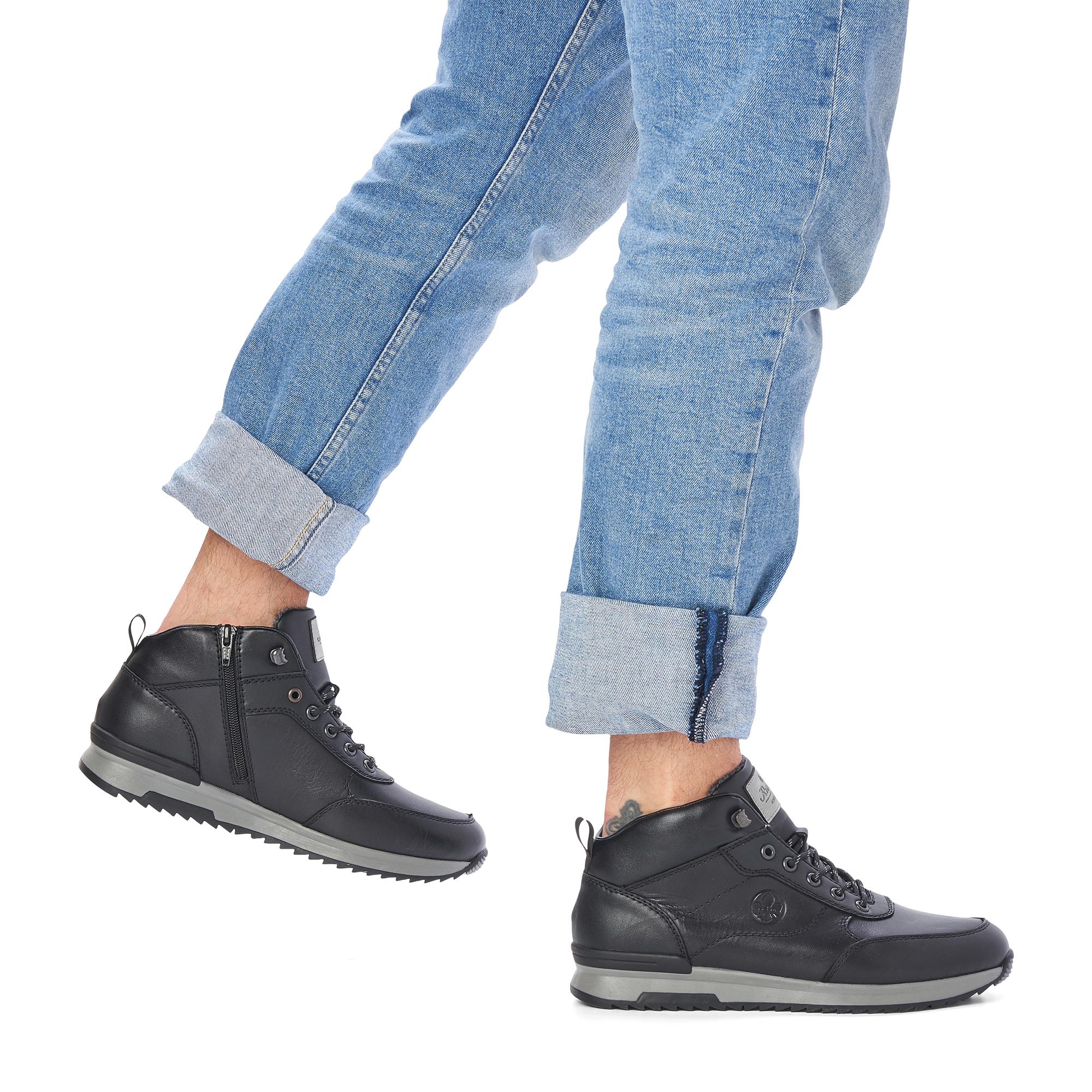 Кроссовки мужские осенние Rieker р. 45 Черный (55158-45) - фото 12 Кроссовки мужские осенние Rieker р. 45 Черный (55158-45) - фото 12