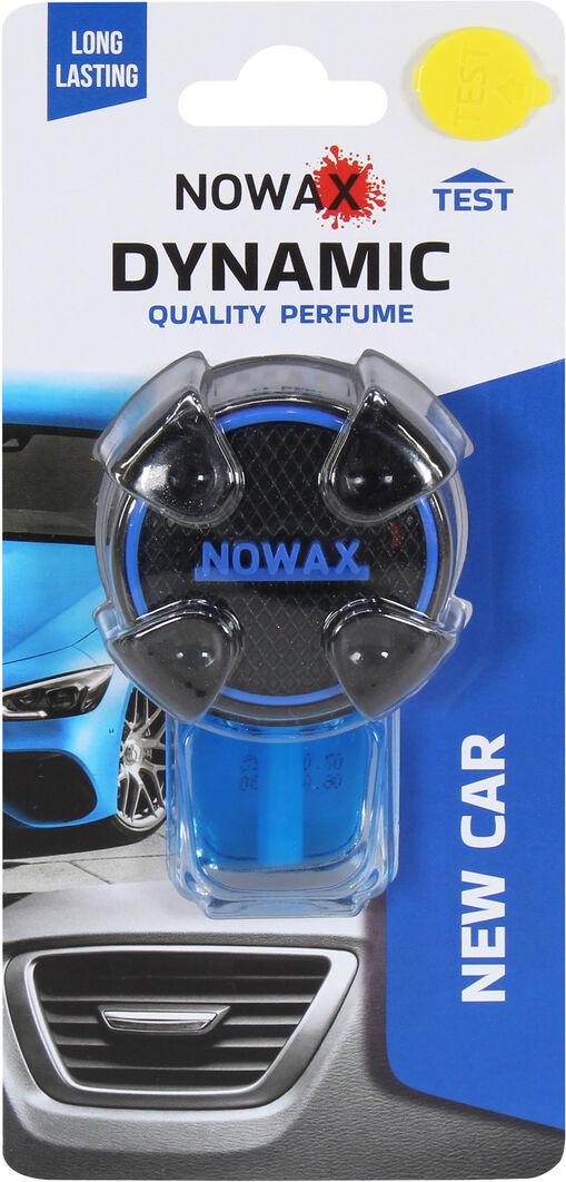 Ароматизатор Nowax Dynamic New Car рідкий на дефлектор 8 мл (NX07792)