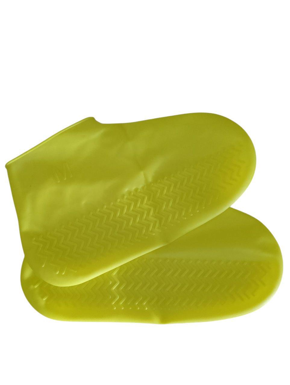 Бахилы силиконовые водонепроницаемые 24 см M Желтый (29356754) Бахилы силиконовые водонепроницаемые 24 см M Желтый (29356754)