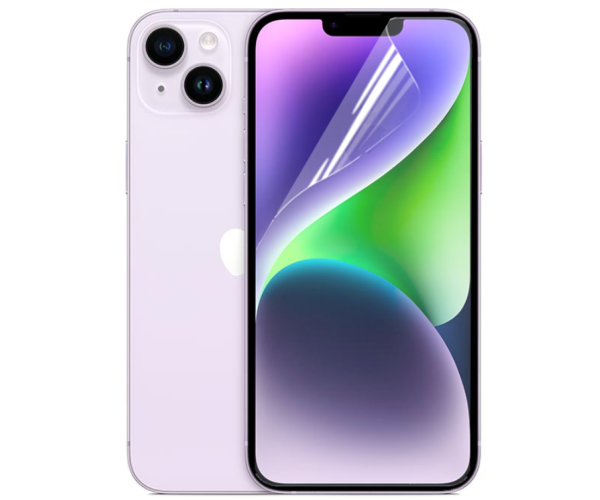 Противоударная гидрогелевая пленка Hydrogel Film для Apple iPhone 14 Plus Transparent